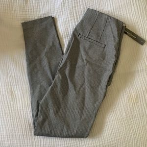 NWT - LOFT high waist skinny houndstooth pants